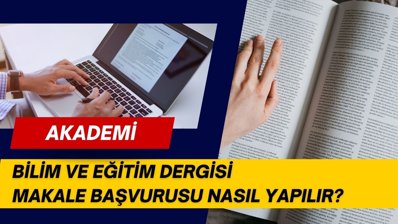 Bilim ve Eğitim Dergisi Makale Başvurusu