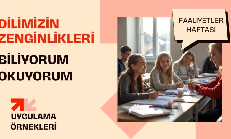 Dilimizin Zenginlikleri Biliyorum Okuyorum Örnekleri
