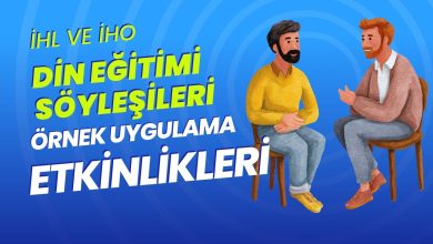 İHL ve İHO Din Eğitimi Söyleşileri Örnek Etkinlik