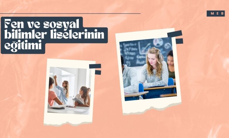 Fen ve Sosyal Bilimler Liseleri