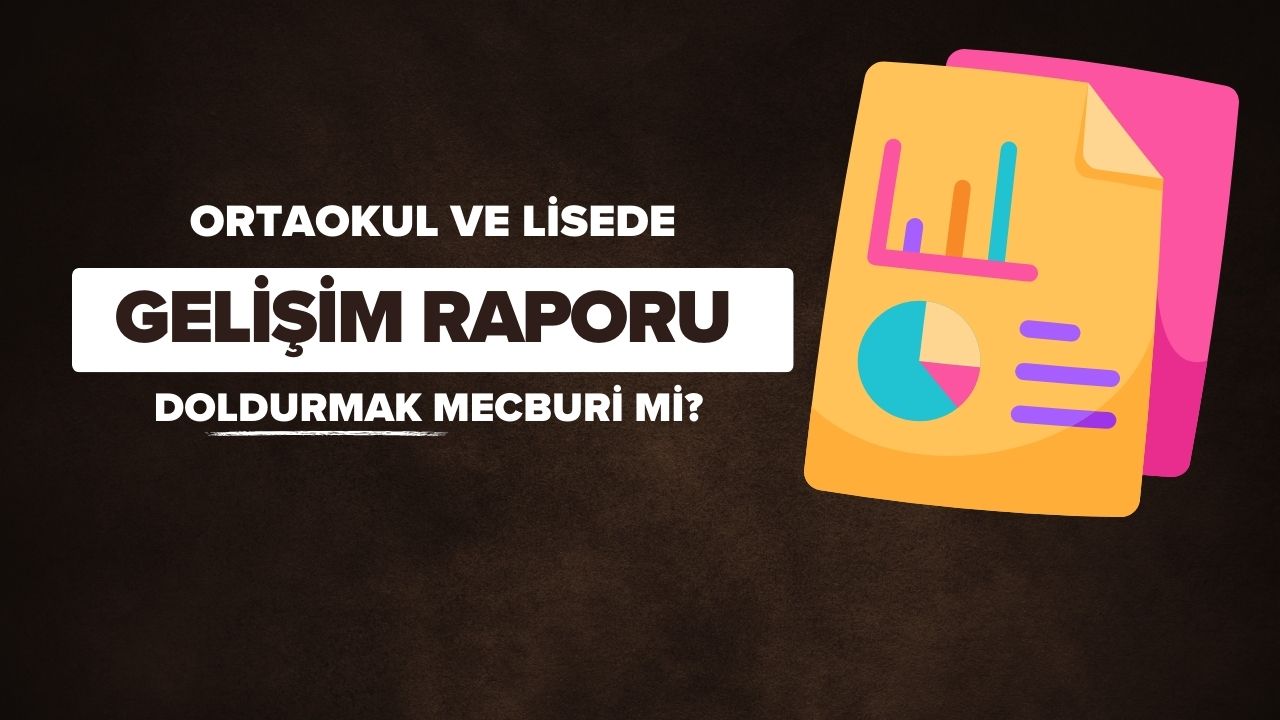 Ortaokul ve Lisede Gelişim Raporu Doldurmak