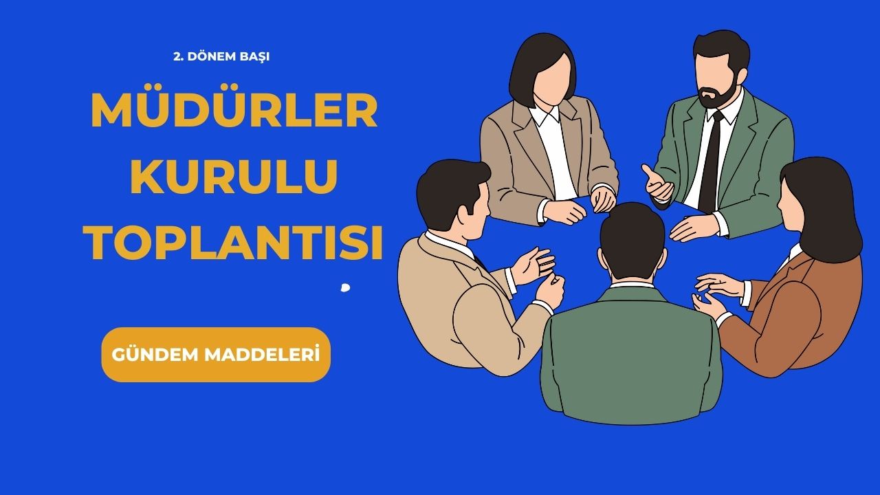 İl ilçe 2. Dönem Başı Müdürler Kurulu Toplantısı