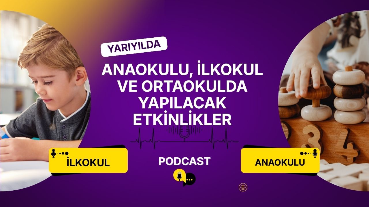 2026 15 Tatilde Anaokulu, İlkokul ve Ortaokulda Etkinlikler