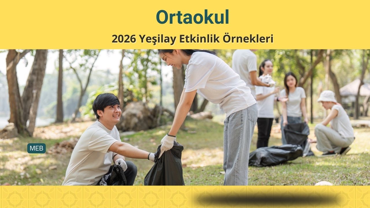 Yeşilay Haftası 5 Mart Ortaokul Örnek Etkinlikler
